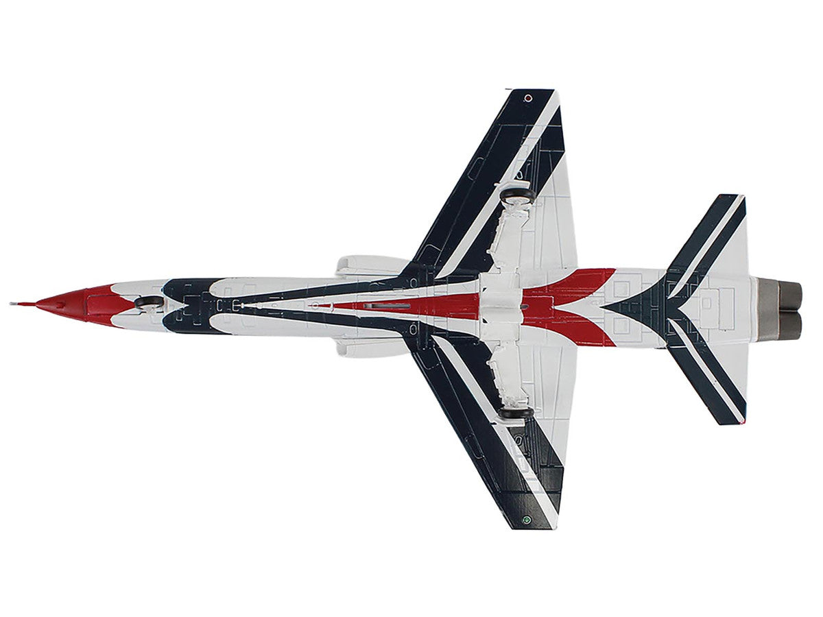 Northrop T-38 NASA Aircraft "#1 Thunderbirds Bicentennial Scheme" (1976) United States Air Force "Air Power Series" 1/72 Diecast Model by Hobby Master-3