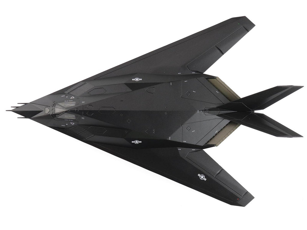 Lockheed F-117A Nighthawk Stealth Aircraft "84-0809" (2022) United States Air Force "Air Power Series" 1/72 Diecast Model by Hobby Master-1