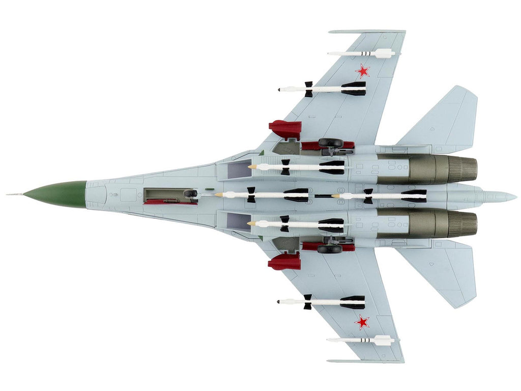 Sukhoi Su-27 Flanker-B Fighter Aircraft "Red 36 Barents Sea 941st IAP" (1987) Soviet Air Force "Air Power Series" 1/72 Diecast Model by Hobby Master-3