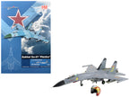 Shenyang J-11A Fighter Aircraft "40547 Golden Helmet" (2014) People's Liberation Army Air Force with 1/8 Scale Golden Helmet "Air Power Series" 1/72 Diecast Model by Hobby Master-4