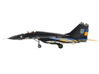 Mikoyan MIG-29 Fulcrum Aircraft "Ghost of Kyiv 40th Tactical Aviation Brigade Vasylkiv Air Base" (2023) Ukrainian Air Force "Air Power Series" 1/72 Diecast Model by Hobby Master-0