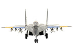 Mikoyan MIG-29 Fulcrum Aircraft "Ghost of Kyiv 40th Tactical Aviation Brigade Vasylkiv Air Base" (2023) Ukrainian Air Force "Air Power Series" 1/72 Diecast Model by Hobby Master-1
