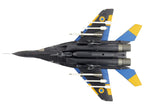 Mikoyan MIG-29 Fulcrum Aircraft "Ghost of Kyiv 40th Tactical Aviation Brigade Vasylkiv Air Base" (2023) Ukrainian Air Force "Air Power Series" 1/72 Diecast Model by Hobby Master-2
