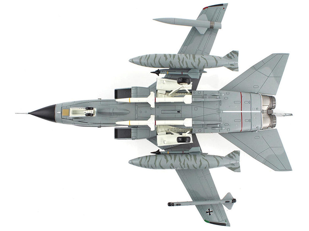 Panavia Tornado ECR Fighter-Bomber Aircraft "46+54 Tactical Air Wing 51 Schleswig-Jagel Air Base Germany" (2017) German Luftwaffe "Air Power Series" 1/72 Diecast Model by Hobby Master-2