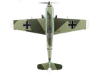 Messerschmitt BF 109E-4 Fighter Aircraft "Franz von Werra II/JG-3" (1940) German Luftwaffe "Air Power Series" 1/48 Diecast Model by Hobby Master-0