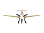Messerschmitt Bf 109F-4 Fighter Aircraft "Marseille Yellow 14 3./JG27 Egypt" (1942) German Luftwaffe "Air Power Series" 1/48 Diecast Model by Hobby Master-3