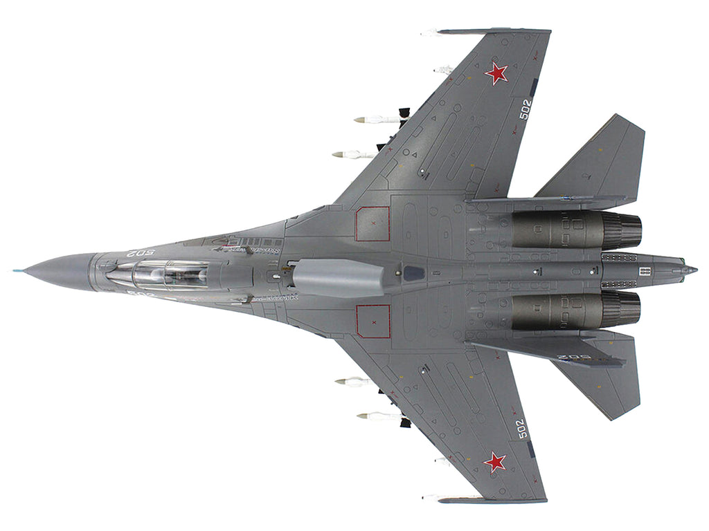 Sukhoi Su-30Mk Flanker Fighter Aircraft "502" (2011) Russian Air Force "Air Power Series" 1/72 Diecast Model by Hobby Master