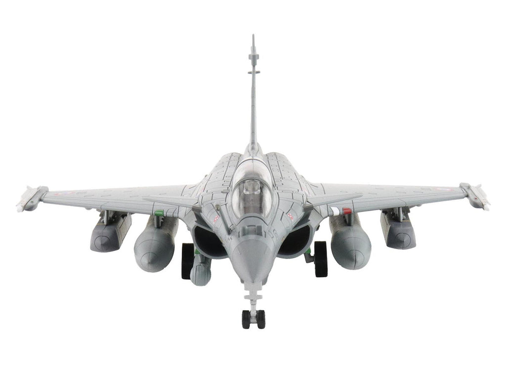 Dassault Rafale B Fighter Aircraft "113-IE/330 Libya" (2011) French Air Force "Air Power Series" 1/72 Diecast Model by Hobby Master-1