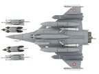 Dassault Rafale B Fighter Aircraft "113-IE/330 Libya" (2011) French Air Force "Air Power Series" 1/72 Diecast Model by Hobby Master-3
