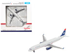 Airbus A321 Commercial Aircraft "American Airlines" (N578UW) Gray with Blue Tail 1/500 Diecast Model by Herpa-3