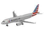Airbus A320 Commercial Aircraft "American Airlines" (N680AW) Silver with Blue and Red Tail 1/500 Diecast Model Airplane by Herpa-1