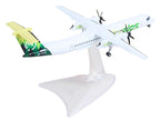 Bombardier Q400 Commercial Aircraft "Sky Alps" (9H-PAUL) White with Green Tail Graphics 1/200 Diecast Model by Herpa-1