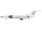 Tupolev TU-154M Commercial Aircraft "Aeronica" (YN-CBT) White with Stripes 1/200 Diecast Model by Herpa-0