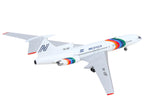 Tupolev TU-154M Commercial Aircraft "Aeronica" (YN-CBT) White with Stripes 1/200 Diecast Model by Herpa-1