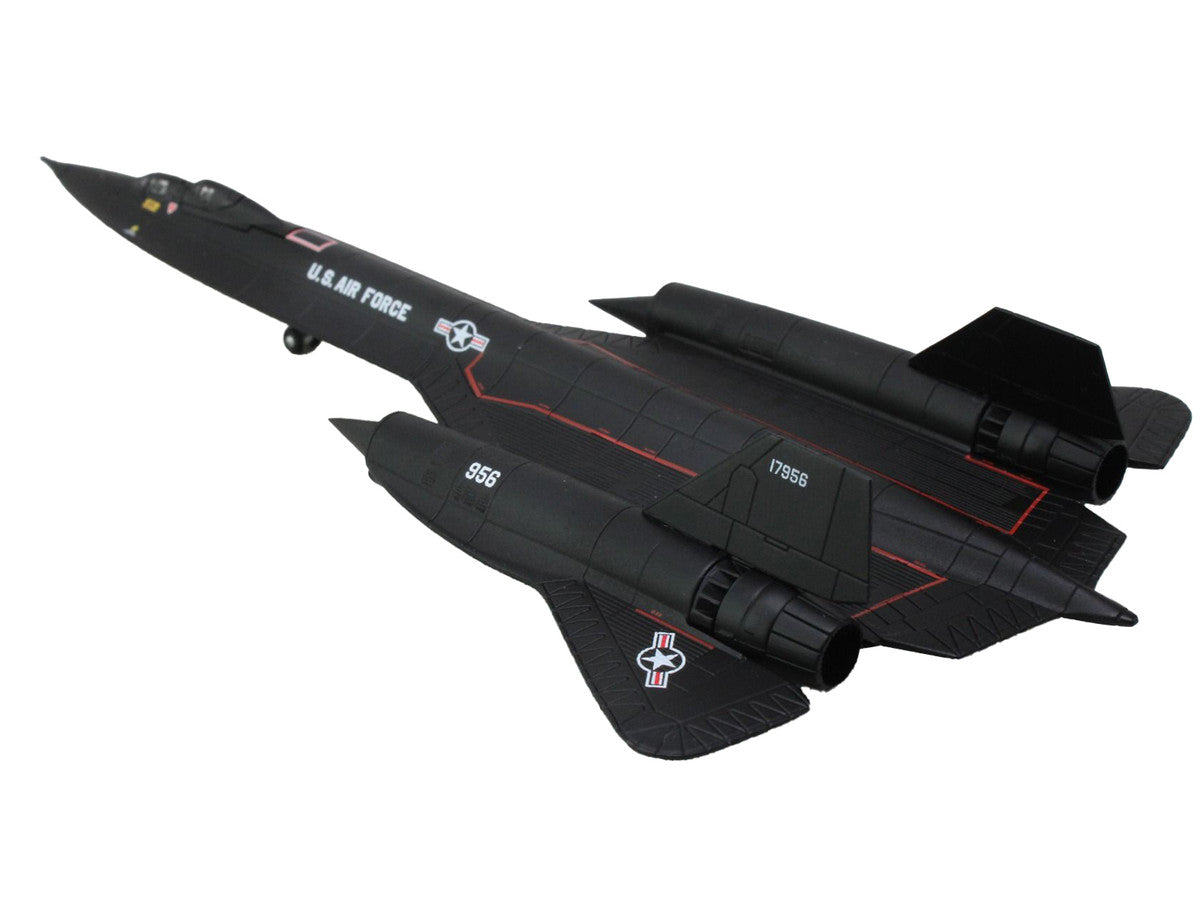 Lockheed SR-71B Blackbird Stealth Aircraft "9th Strategic Reconnaissance Wing Beale Air Base Gumby" United States Air Force 1/200 Diecast Model Airplane by Herpa-1