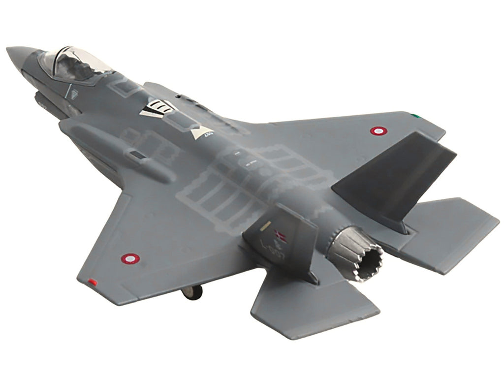 Lockheed Martin F-35A Lightning II Aircraft "Eskadrille 727 Skrydstrup Air Base" (L-007) Royal Danish Air Force 1/200 Diecast Model by Herpa-2