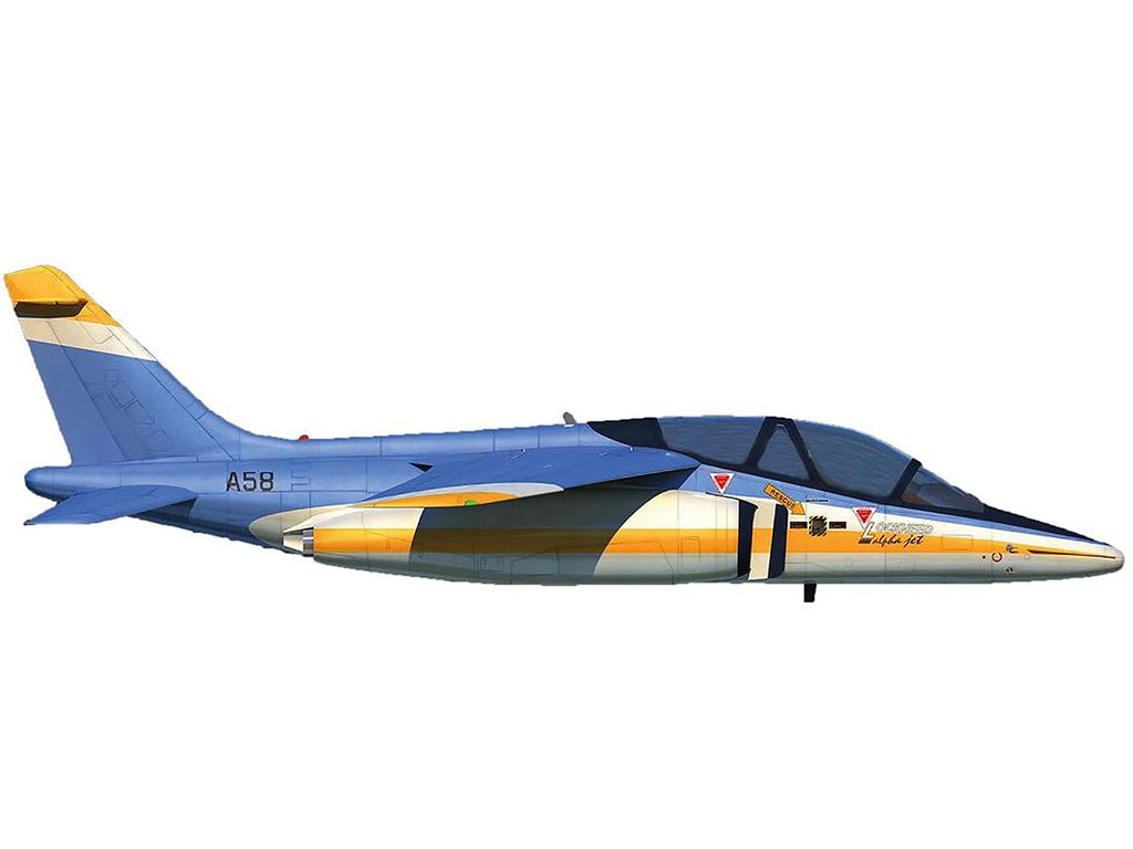 Lockheed Alpha Jet Aircraft "VTX-TS Competition" United States Navy "Military" Series 1/72 Diecast Model Airplane by Herpa-0