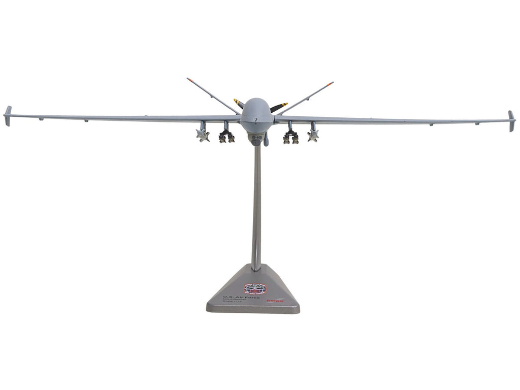 General Atomics MQ-9A Reaper Block 5 UAV "New York Air National Guard 108th Attack Squadron Hancock Field Air National Guard Base" United States Air Force "Military" Series 1/72 Diecast Model by Herpa-0