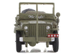 U.S. 1/4 ton Military Vehicle Olive Drab "Gen. George Patton US 3rd Army War Eagle" (1945) United States Army "Ground Power Series" 1/72 Diecast Model by Hobby Master-3