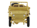 U.S. 1/4 ton Military Vehicle Desert Sand "British 8th Army Gen. Bernard Montgomery Sicily" (1943) Royal Army "Ground Power Series" 1/72 Diecast Model by Hobby Master-3