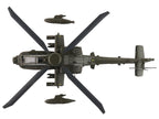 Boeing AH-64E Apache Echo Attack Helicopter "ZM714 Middle Wallop" (2022) British Army "Air Power Series" 1/72 Diecast Model by Hobby Master-2