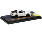 Mazda RX-7 (FC3S) RHD (Right Hand Drive) White "RedSuns" with Ryosuke Takahashi Driver Figure "Initial D" (1995-2013) Manga 1/64 Diecast Model Car by Hobby Japan-2