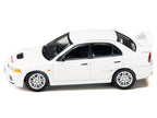 Mitsubishi Lancer RS Evolution IV RHD (Right Hand Drive) "MonStar" White "Initial D" (1995-2013) Manga "Diorama Set Series" 1/64 Diecast Model car by Hobby Japan-0