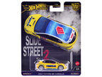 2023 Toyota GR Corolla "Rain X" Yellow "Slide Street 2" Series Diecast Model Car by Hot Wheels-2