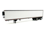 53' Spread Axle Refrigerated Trailer White 1/87 (HO) Plastic Model Car by HO Logistics-1