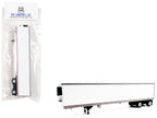 53' Spread Axle Refrigerated Trailer White 1/87 (HO) Plastic Model Car by HO Logistics-0