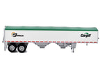 Covered Grain Trailer White with Green Tarp "SunGlo - Cargill" 1/87 (HO) Plastic Model Car by HO Logistics-2