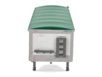 Covered Grain Trailer White with Green Tarp "SunGlo - Cargill" 1/87 (HO) Plastic Model Car by HO Logistics-0