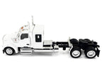 Kenworth W990 with Flat Top Sleeper Cab White 1/87 (HO) Plastic Model Car by HO Logistics-0