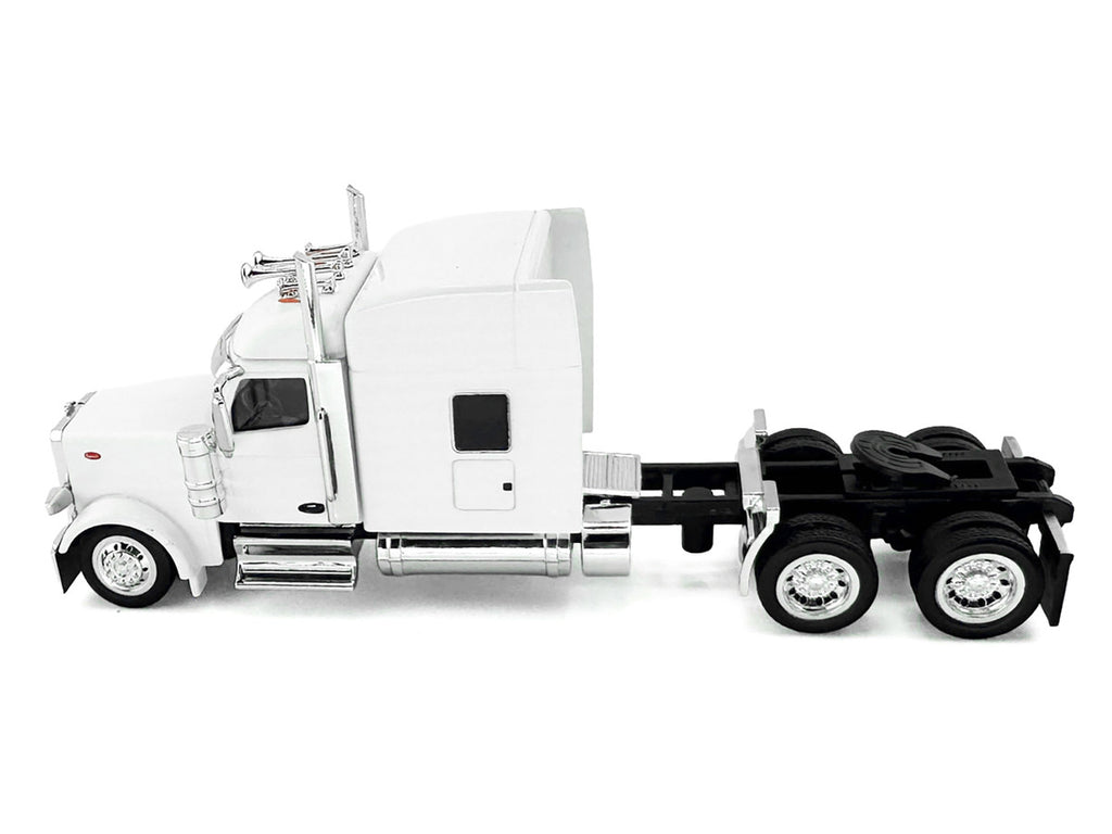 Kenworth W990 with Stand Up Sleeper Cab White 1/87 (HO) Plastic Model Car by HO Logistics-1