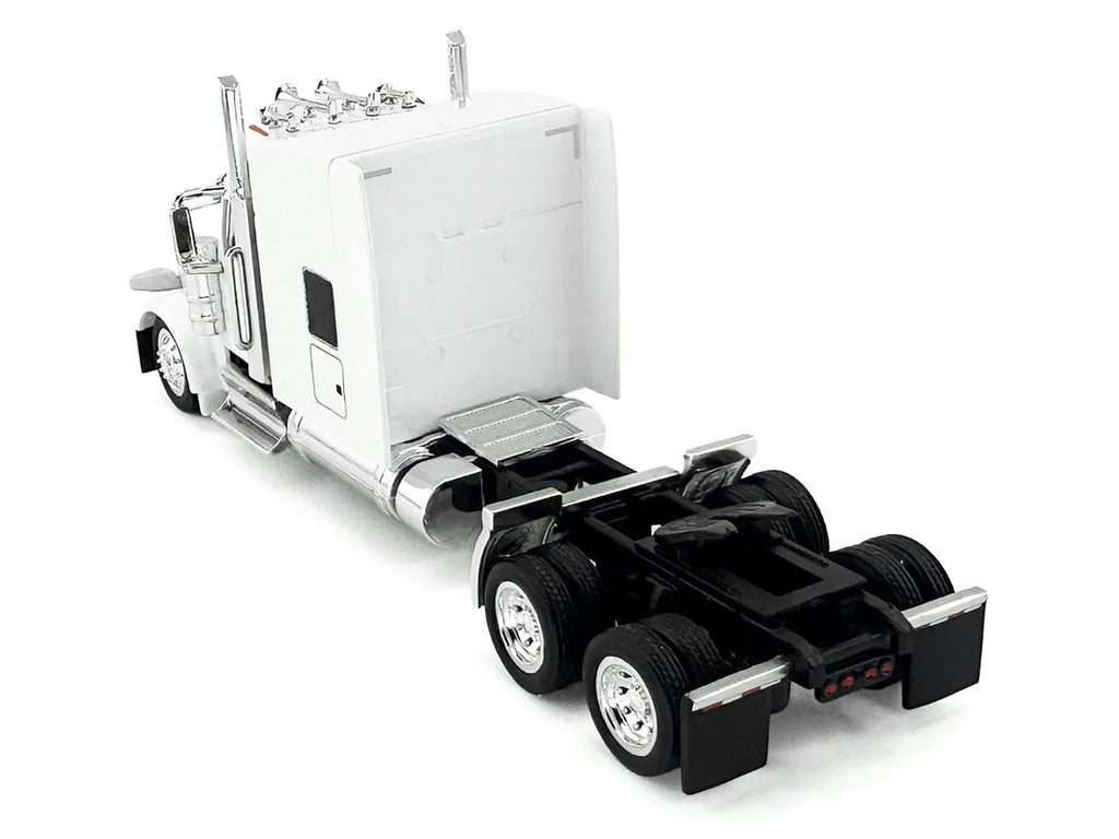 Kenworth W990 with Stand Up Sleeper Cab White 1/87 (HO) Plastic Model Car by HO Logistics-0