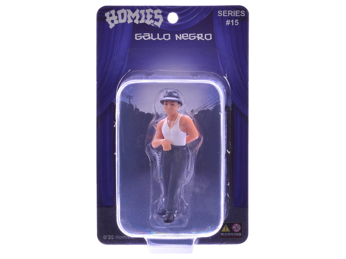 Gallo Negro 1.75" Figure "Special Release" #1 Series 15 Model by Homies-0