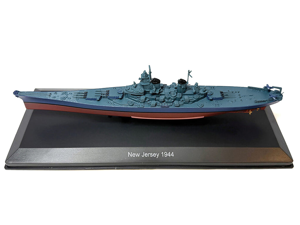 USS New Jersey (BB-62) Battleship (1944) 1/1100 Diecast Model by Diecast of Defense-0