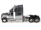 2010 International Lonestar Truck Tractor Gray and Light Gray Two-Tone 1/64 Diecast Model by IXO Models-0