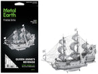 Model Kit Queen Anne's Revenge Ship (Challenging Difficulty) Steel Model by Metal Earth-4
