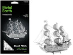 Model Kit Black Pearl Ship (Challenging Difficulty) Steel Model by Metal Earth-4