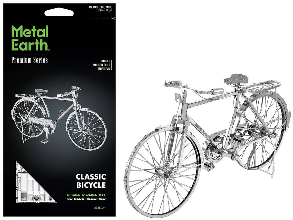 Model Kit Classic Bicycle "Bon Voyage" (Challenging Difficulty) Steel Model by Metal Earth-4