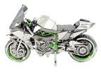 Model Kit Kawasaki Ninja H2R Motorcycle (Expert Difficulty) Steel Model by Metal Earth-3