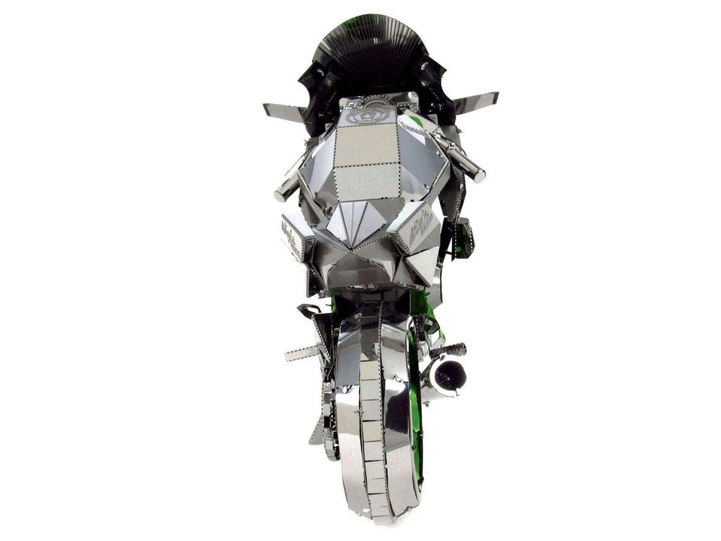 Model Kit Kawasaki Ninja H2R Motorcycle (Expert Difficulty) Steel Model by Metal Earth-1