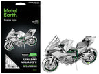 Model Kit Kawasaki Ninja H2R Motorcycle (Expert Difficulty) Steel Model by Metal Earth-4