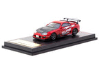 Toyota Supra (JZA80) RZ RHD (Right Hand Drive) "Eclipse Racing Concept" Red with Carbon Hood 1/64 Diecast Model Car by Ignition Model-1