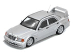 Mercedes-Benz 190E 2.5-16 Evolution II Silver Metallic 1/64 Diecast Model Car by Inno Models-1