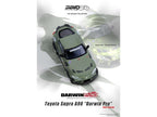 Toyota Supra (A90) "DarwinPro" Matt Green with Carbon Accents 1/64 Diecast Model Car by Inno Models-0