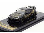 Toyota GR86 "Pandem" RHD (Right Hand Drive) Black with Gold Graphics "Hobby Expo China 2025 Event Exclusive" 1/64 Diecast Model Car by Inno Models-3