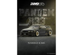 Nissan Skyline GT-R (BCNR33) RHD (Right Hand Drive) "Pandem - Rocket Bunny" Black 1/64 Diecast Model Car by Inno Models-3