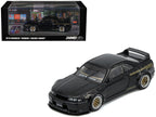 Nissan Skyline GT-R (BCNR33) RHD (Right Hand Drive) "Pandem - Rocket Bunny" Black 1/64 Diecast Model Car by Inno Models-0